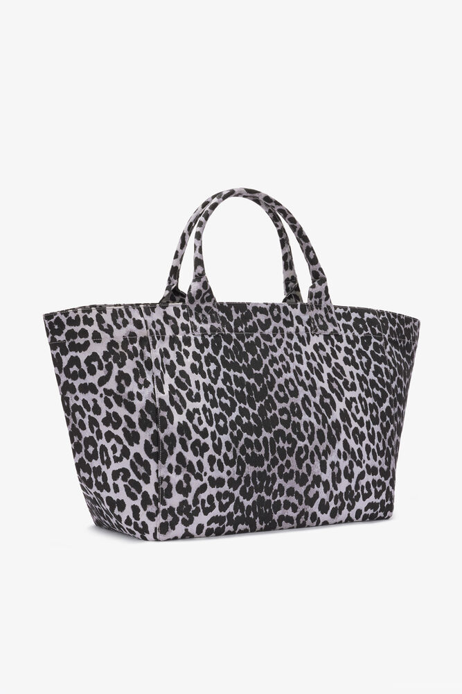 Tote XXL with Minnie Mouse & Daisy Duck, Silver
