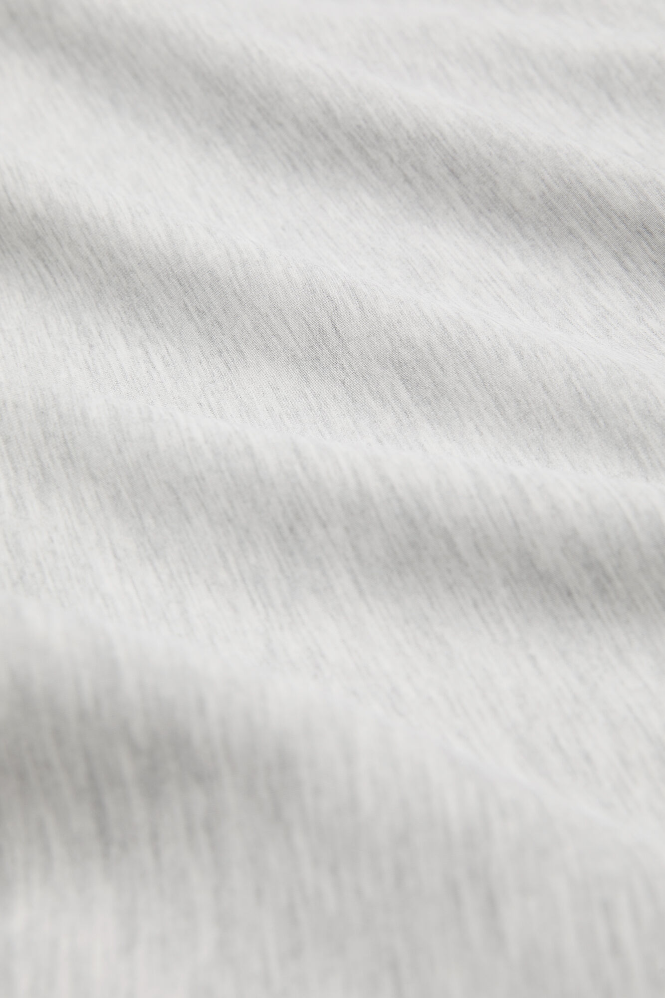 Brushed Softstreme Barrel-Leg Pants, Recycled Polyester, in colour Heathered Core Ultra Light Grey - 7 - GANNI