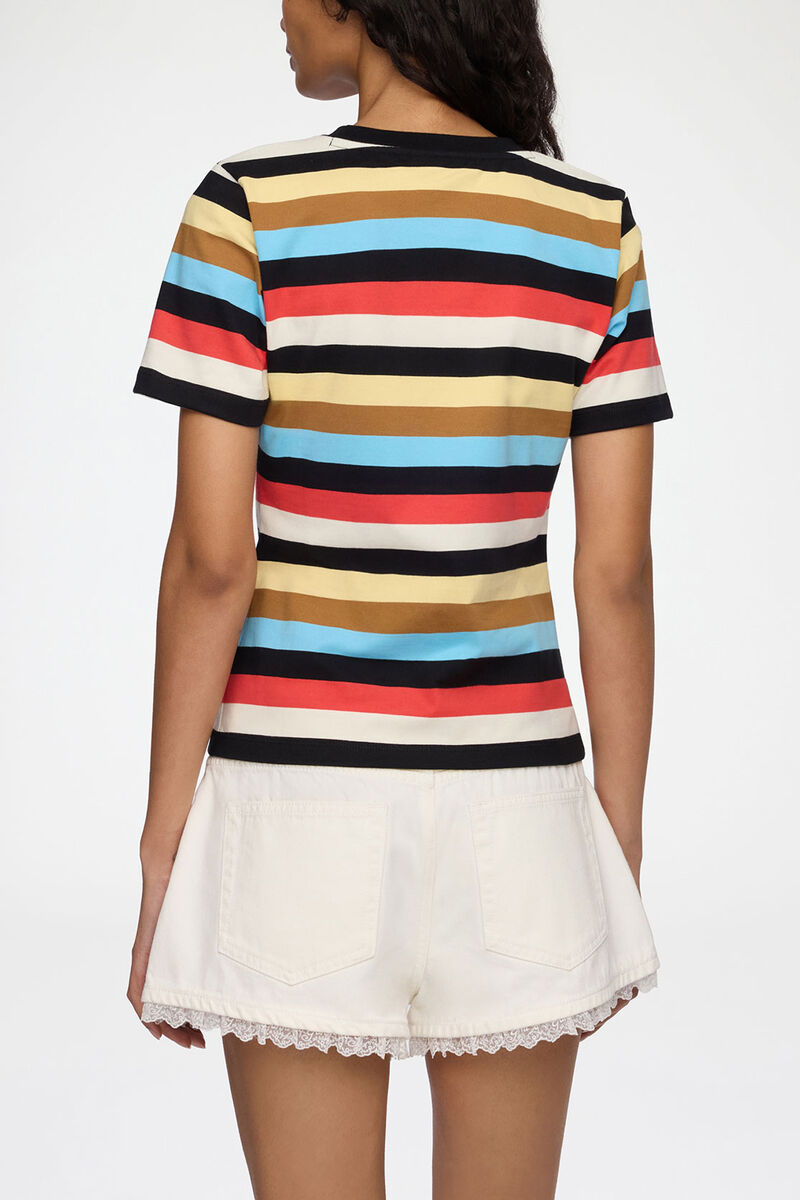 Baby Fit T-shirt with Daisy Duck, Organic Cotton, in colour Multicolour - 3 - GANNI