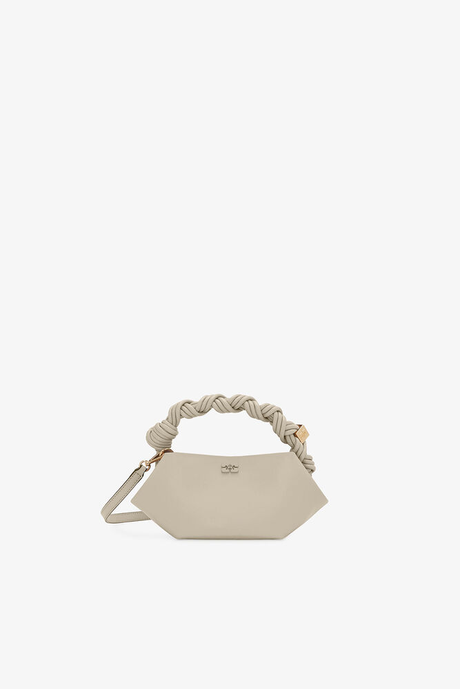Mini-Bou-Tasche in Hellgrau, Oyster Gray
