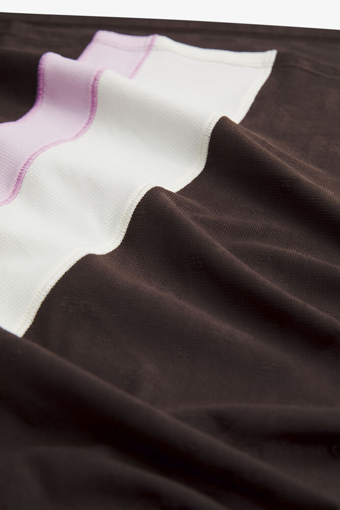 Jacquard Mesh Tank, Espresso