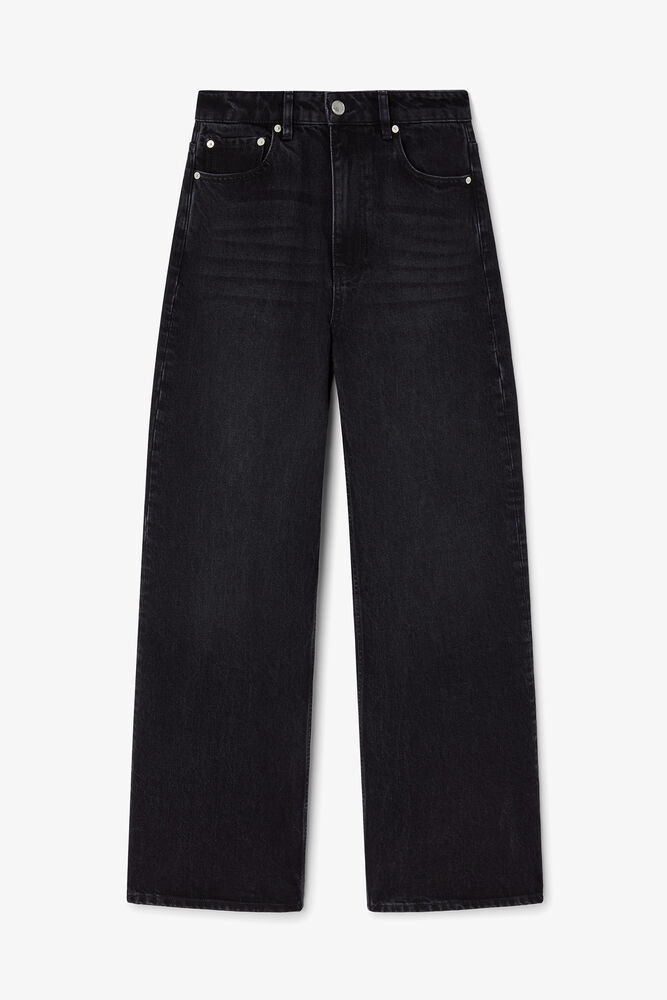 Svarta Izey jeans, Black Washed