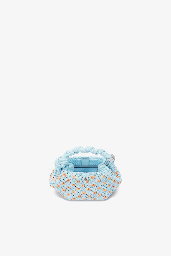 Sac mini Bou tressé bleu, Summer Song