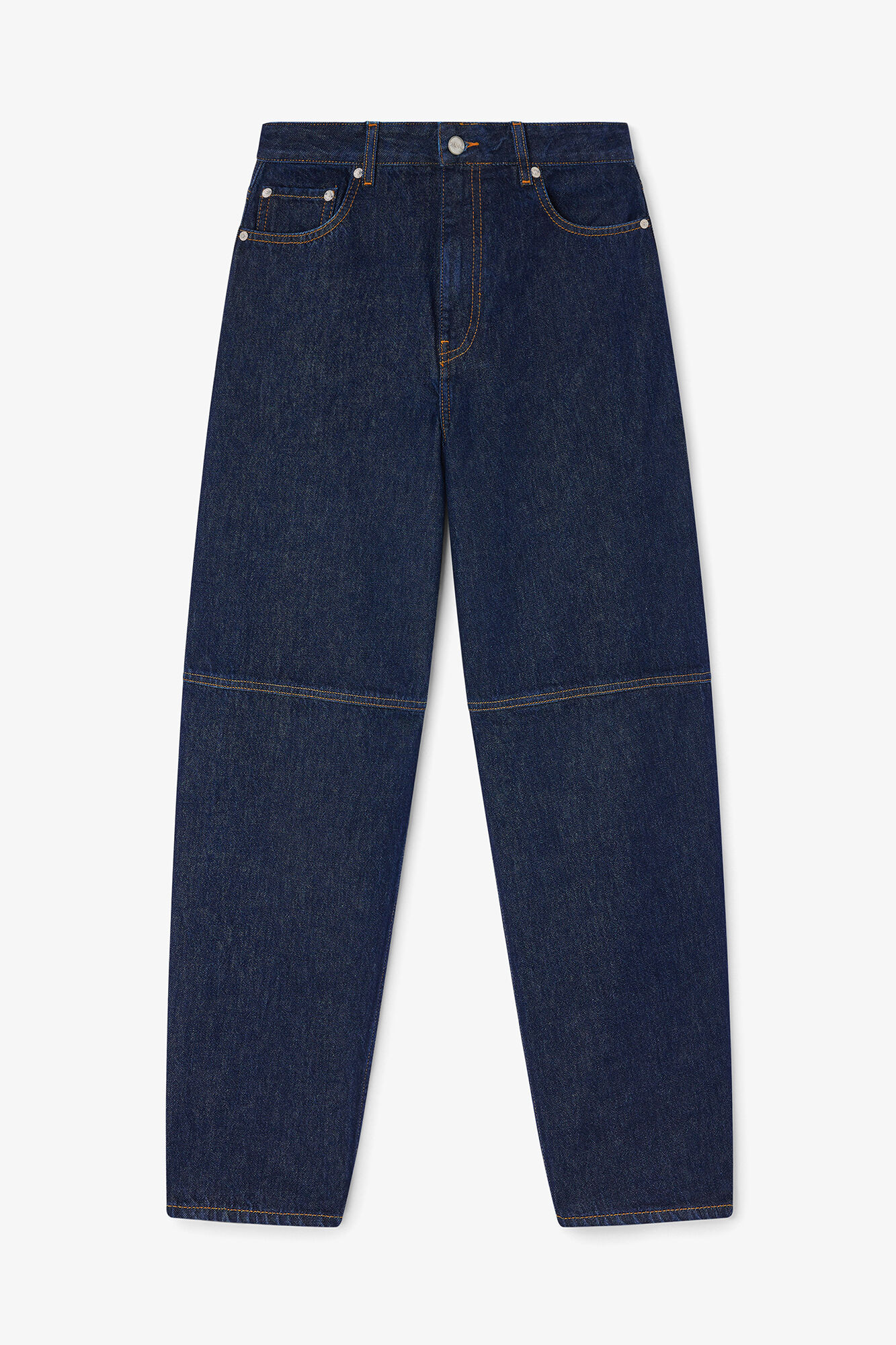 Stary-jeans i mørk vask, Organic Cotton, in colour Rinse - 1 - GANNI