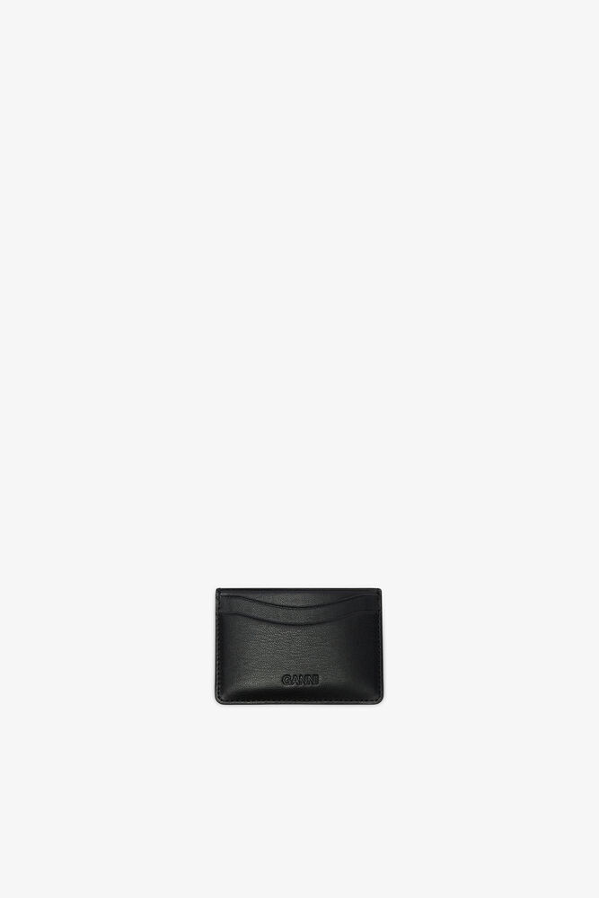 Bou Card Holder with Poodle, Black