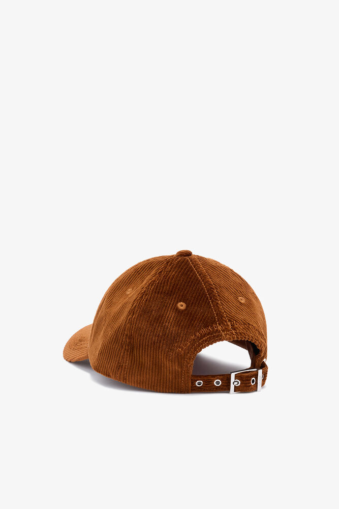 Cap in Brown Corduroy, Tortoise Shell