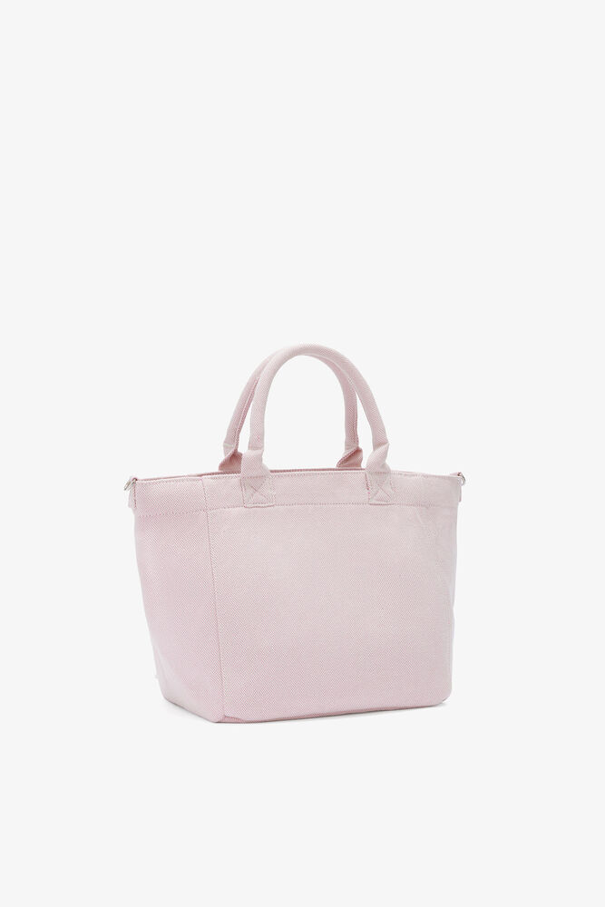 Tote Small in Pink, Egret