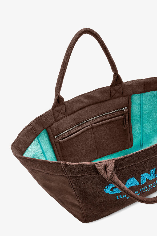 Tote XXL Reversible in Brown, Chicory Coffee