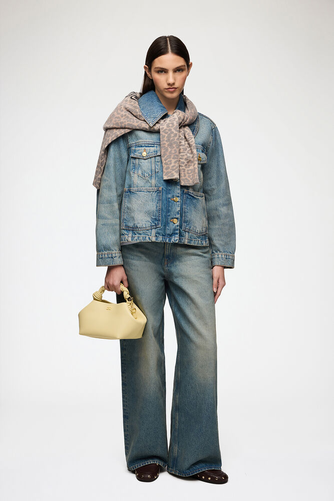 Rigid Denim Jacket, Mid Blue Vintage