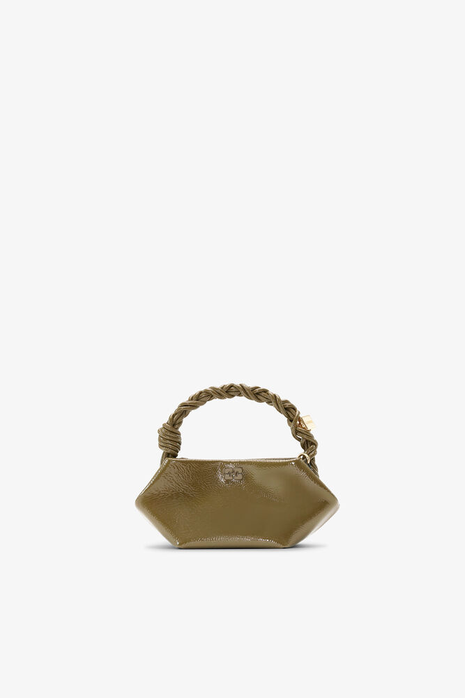 Mini Bou Bag in Olive Green, Military Olive
