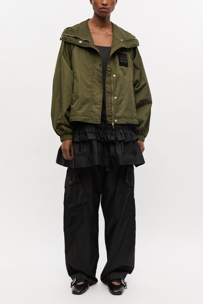 Veste en nylon vert, Kalamata