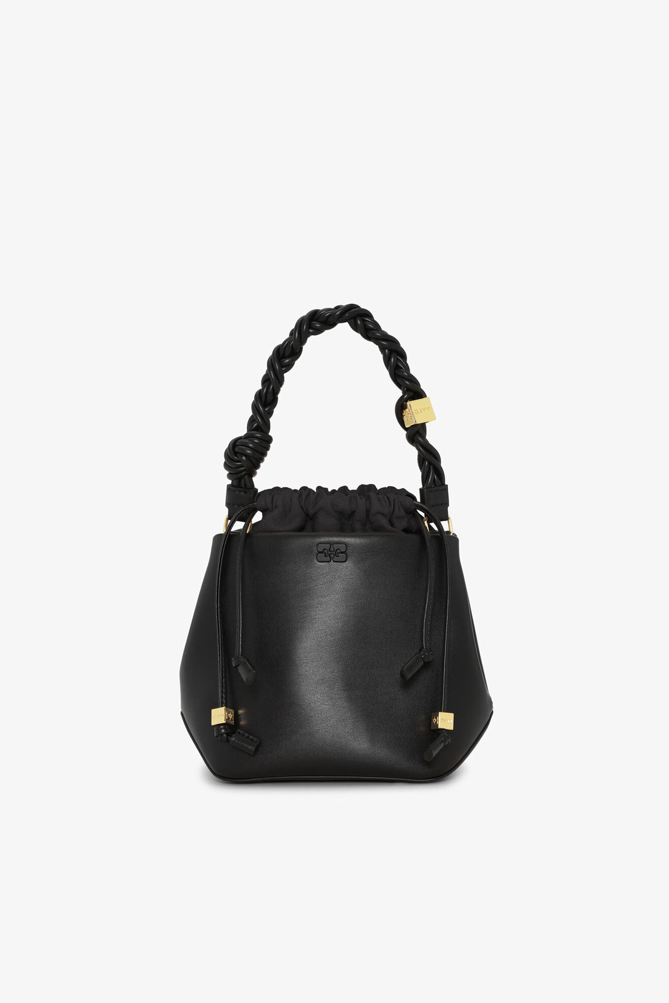 Black Black Bou Bucket Bag | GANNI US
