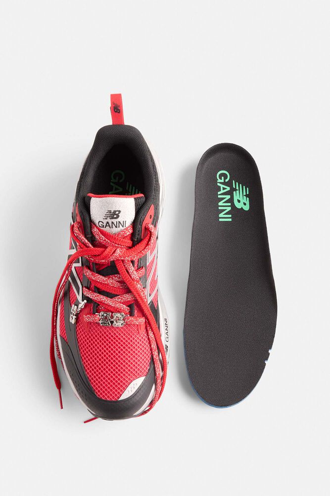 GANNI x New Balance Red FFT Trainers, Racing Red