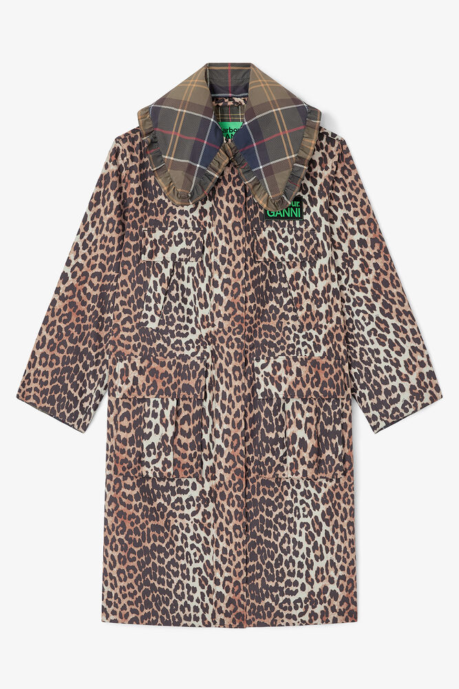 Long Coat in Leopard, Leopard