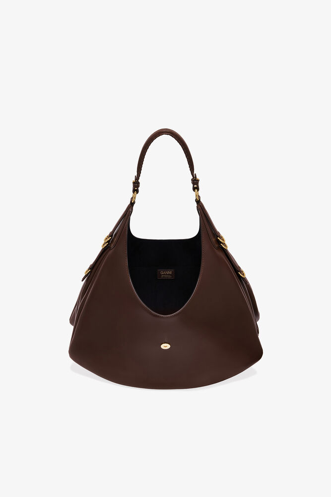 Large Kat Bag in Brown, Chicory Coffee