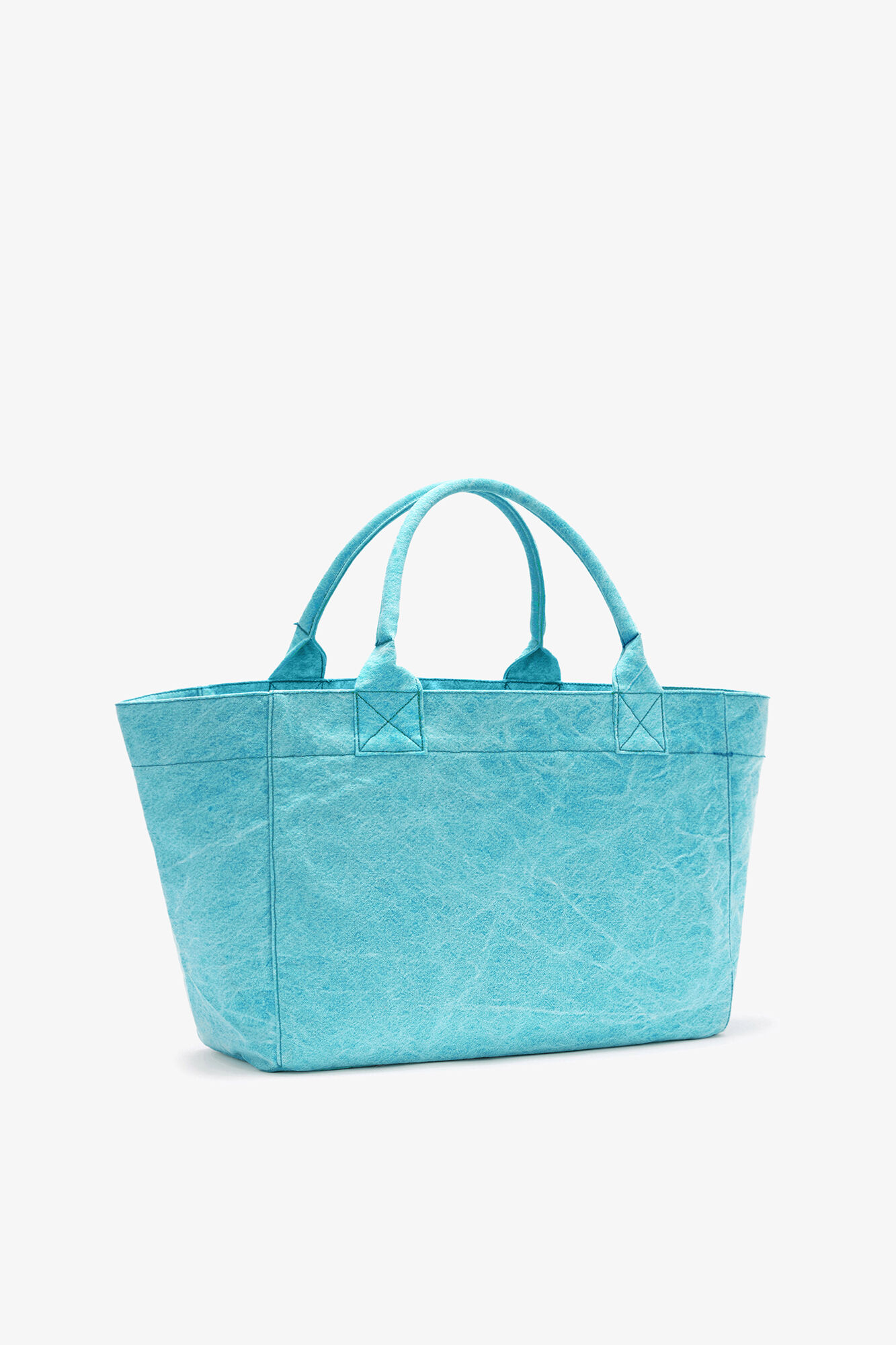 Blue Curacao Tote Medium in Blue | GANNI US