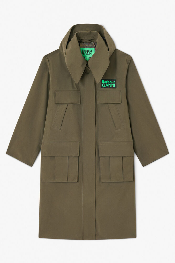 Long Coat in Green, Kalamata