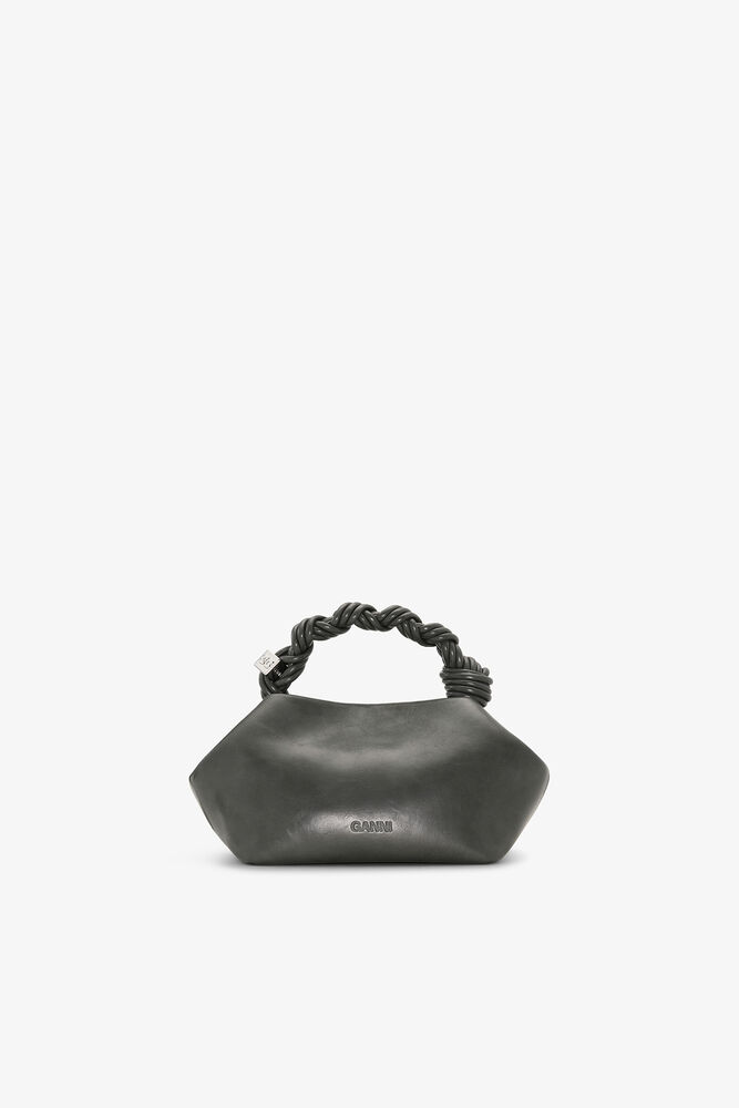 Small Bou Bag in Dark Grey , Steal Grey