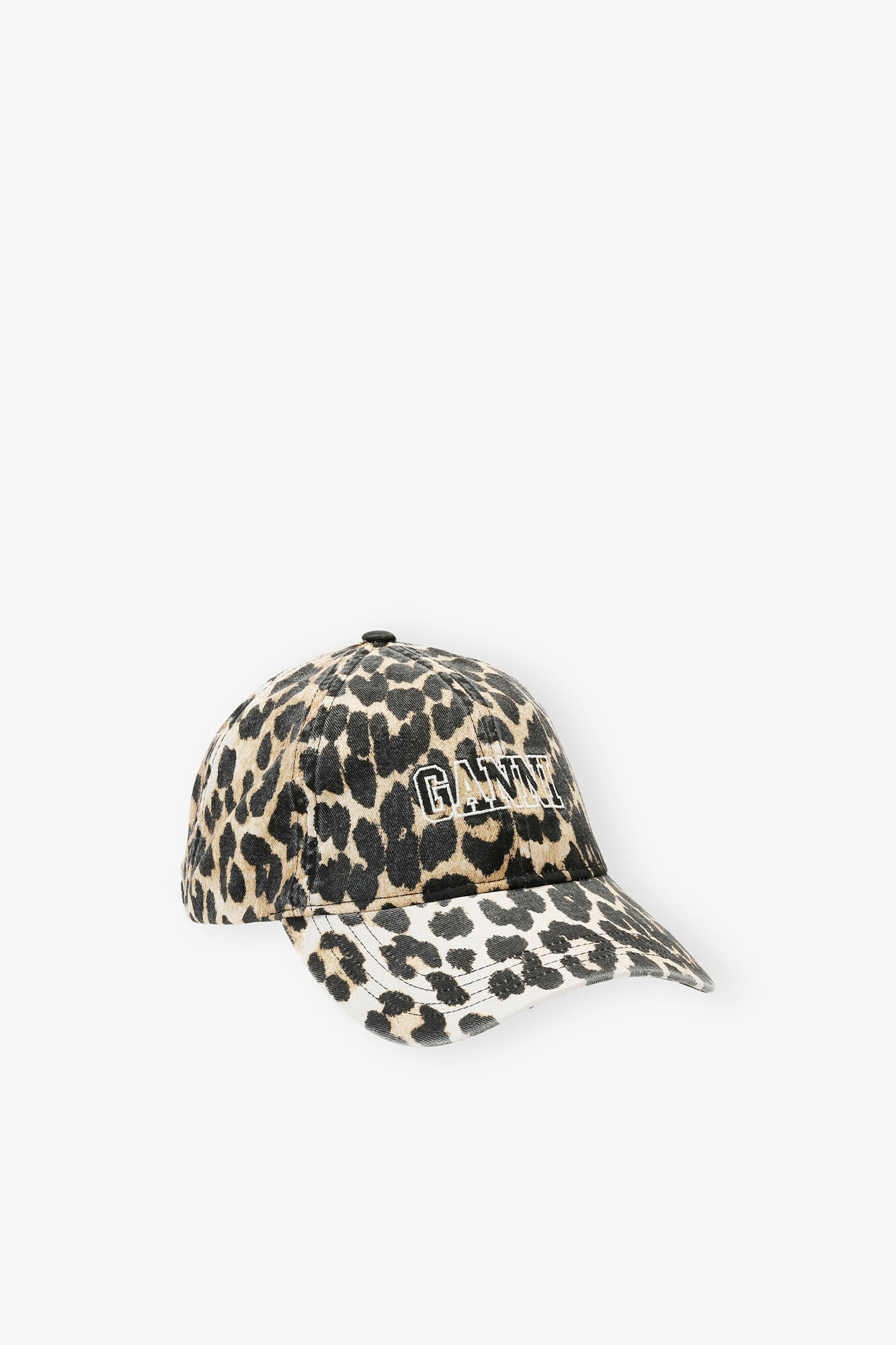 GANNI レオパード柄 キャップ 帽子 Leopard Cap in Leopard | GANNI US