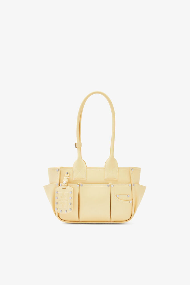 Small Posy Bag in Yellow, Yellow Cream
