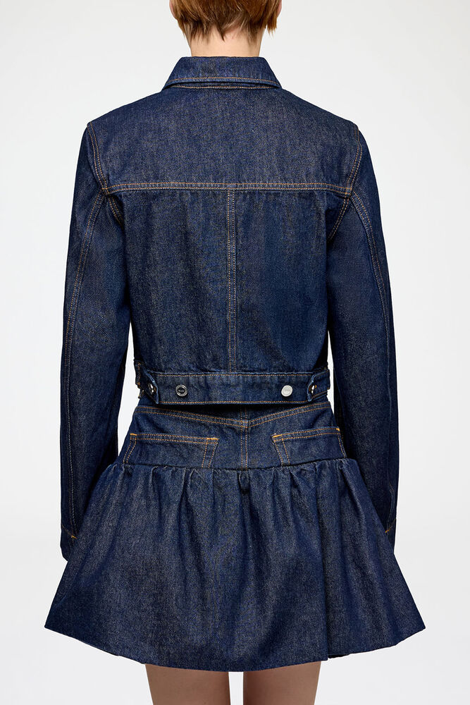 Jacket in Rinse Denim, Rinse