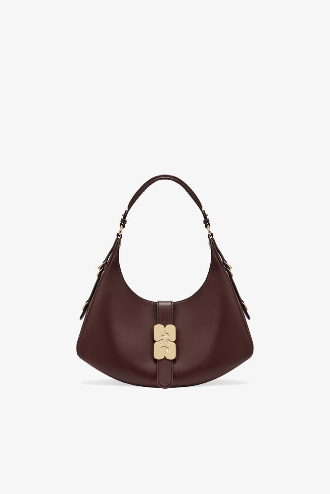 Small Kat Bag in Brown, Chicory Coffee