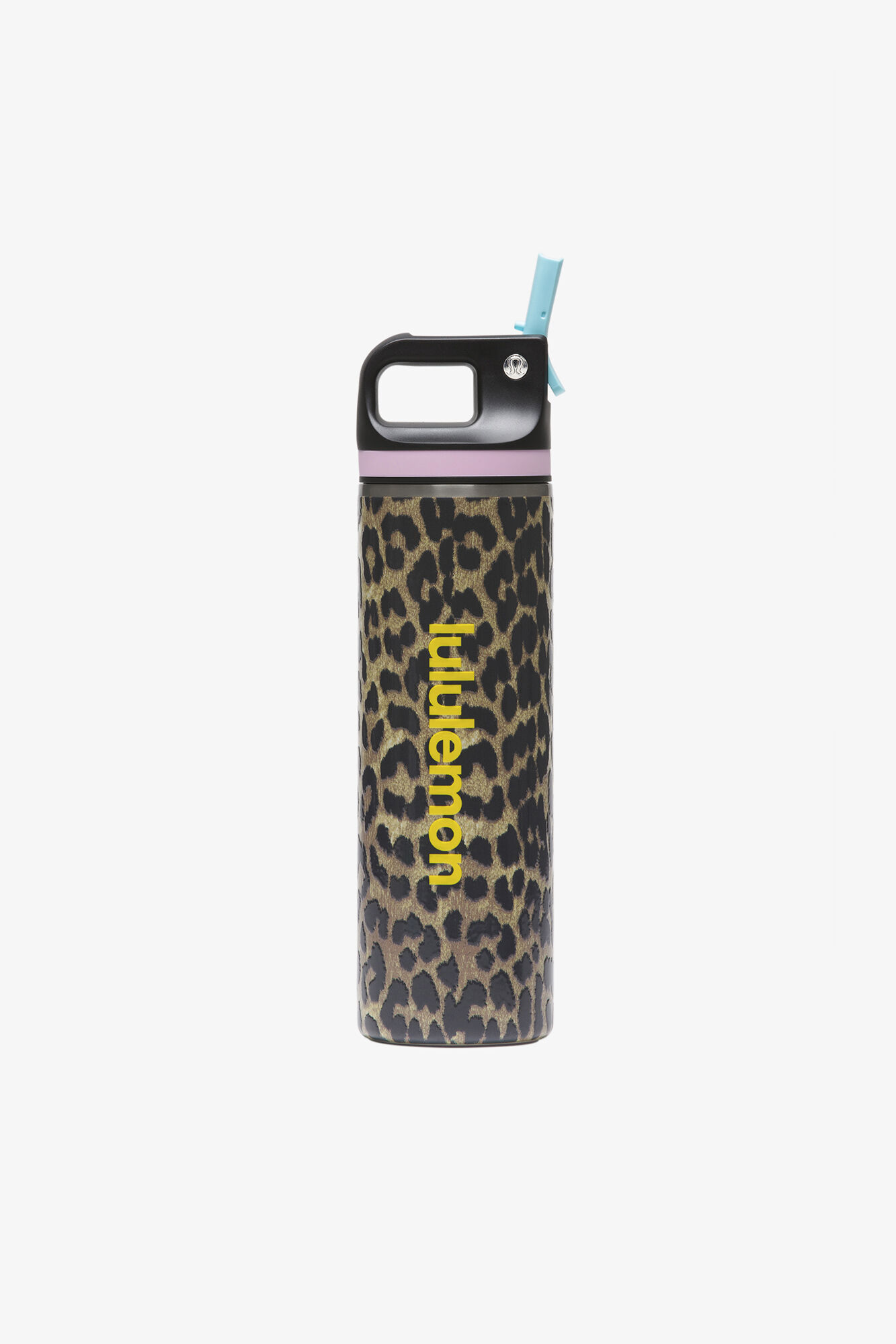 Back to Life Straw-Lid Bottle 24oz, Recycled Stainless Steel, in colour Multicolour - 2 - GANNI