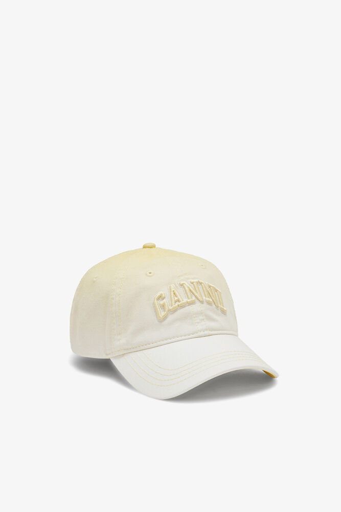 Cap in Ombre Cotton, Lemon Meringue