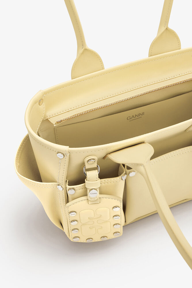Small Posy Bag in Yellow, Yellow Cream