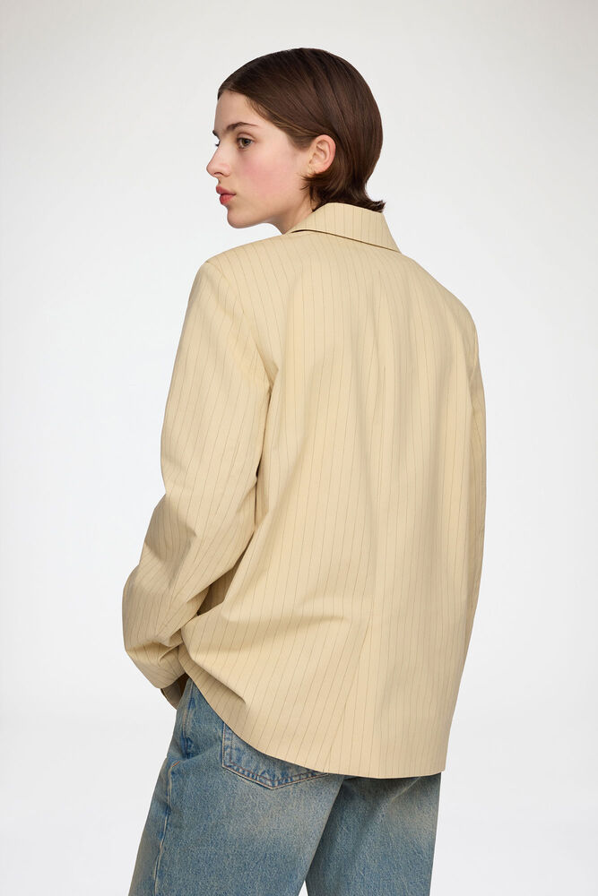 Blazer in Beige Suiting, Summer Sand