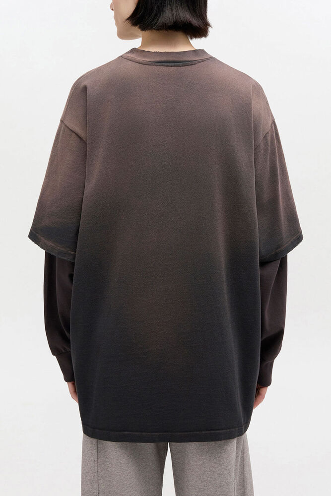 Washed Jersey Long-sleeve T-shirt, Phantom
