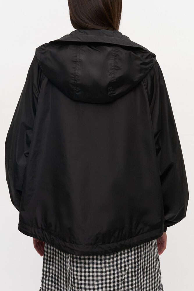 Black Nylon Jacket, Black
