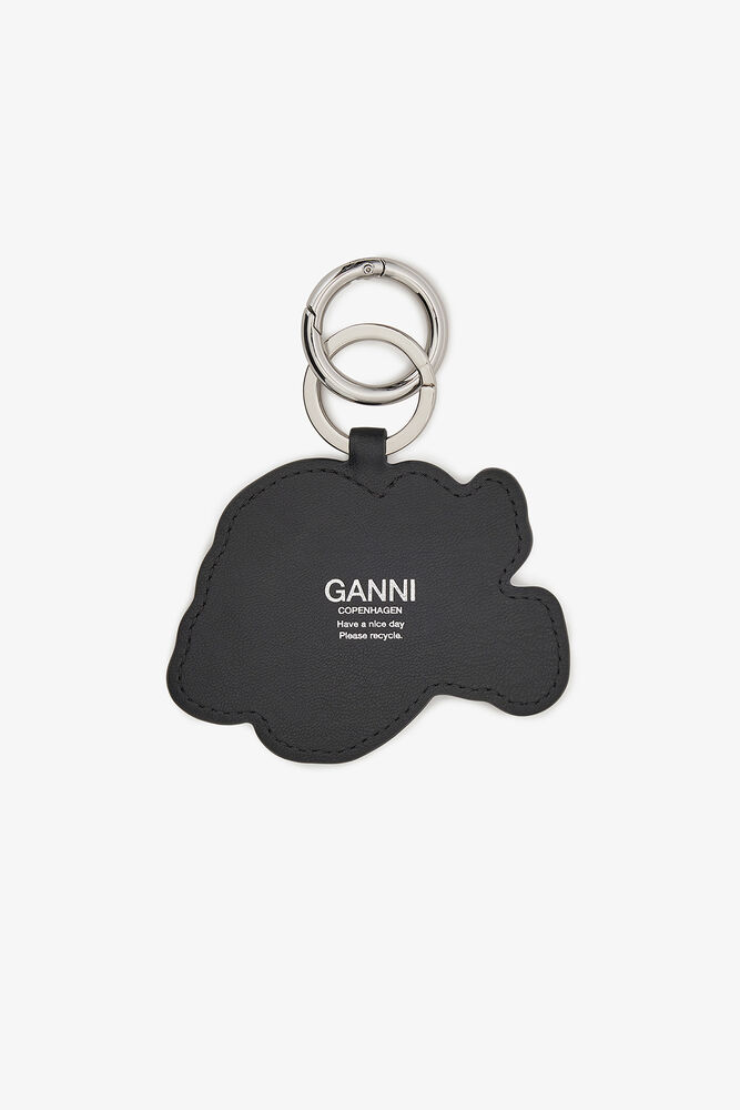 Blue Puppy Keyring, Baby Blue