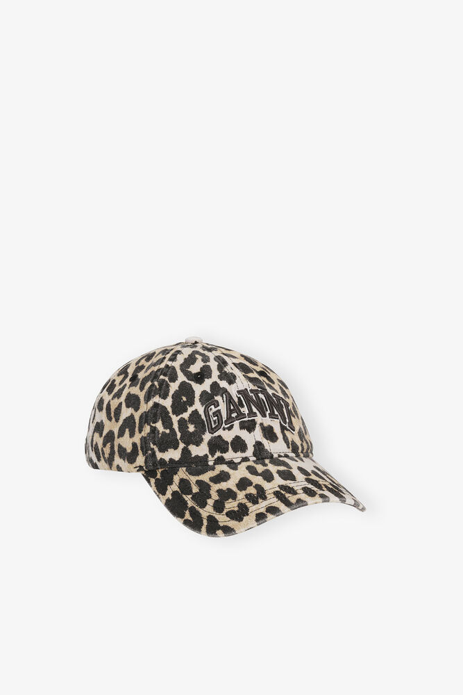 Cap in Leopard Canvas, Leopard