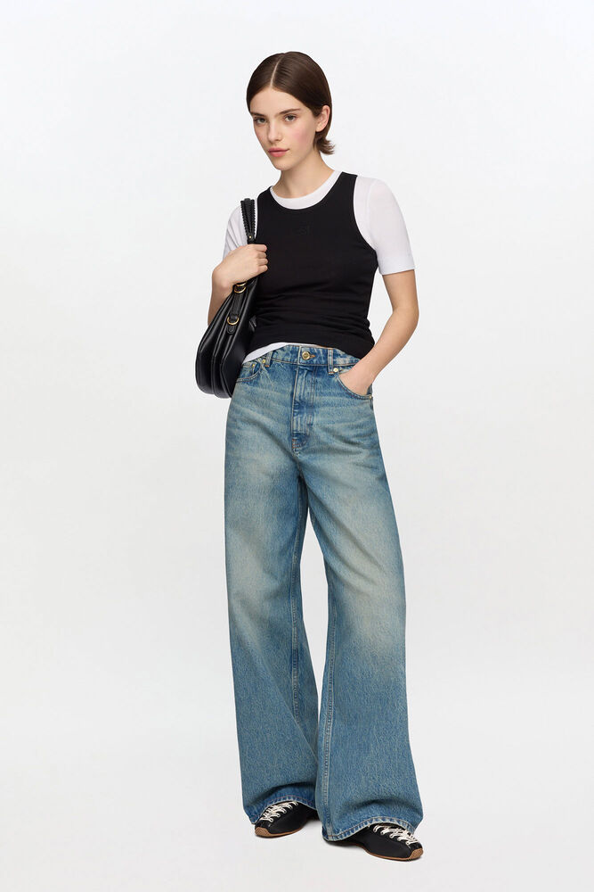Tinade styva Lari jeans, Mid Blue Vintage