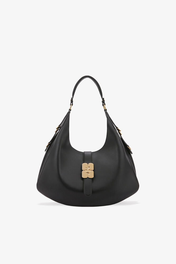 Large Kat Bag in Black, Black