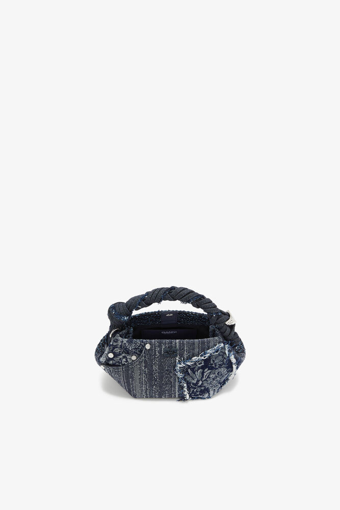 Mini Bou Bag in Denim, Rinse