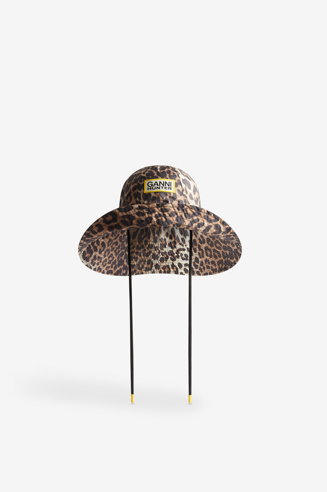 Water Resistant Bucket Hat, Recycled Polyester, in colour Almond Milk - 1 - GANNI