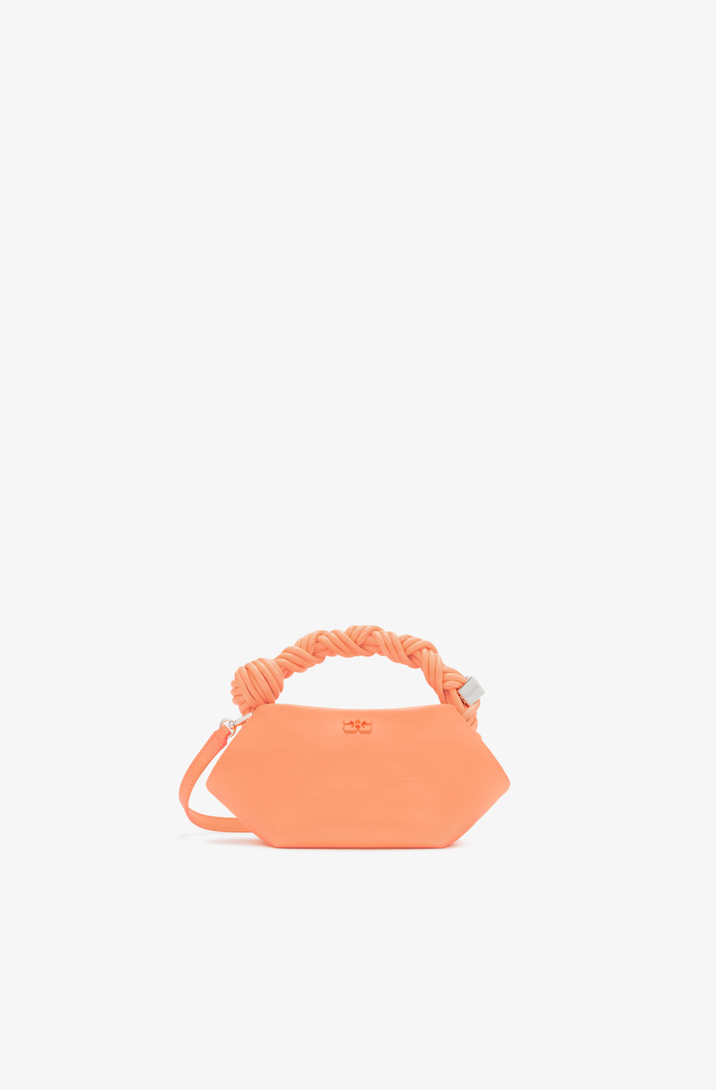 Cantaloupe Mini Bou Bag in Orange | GANNI